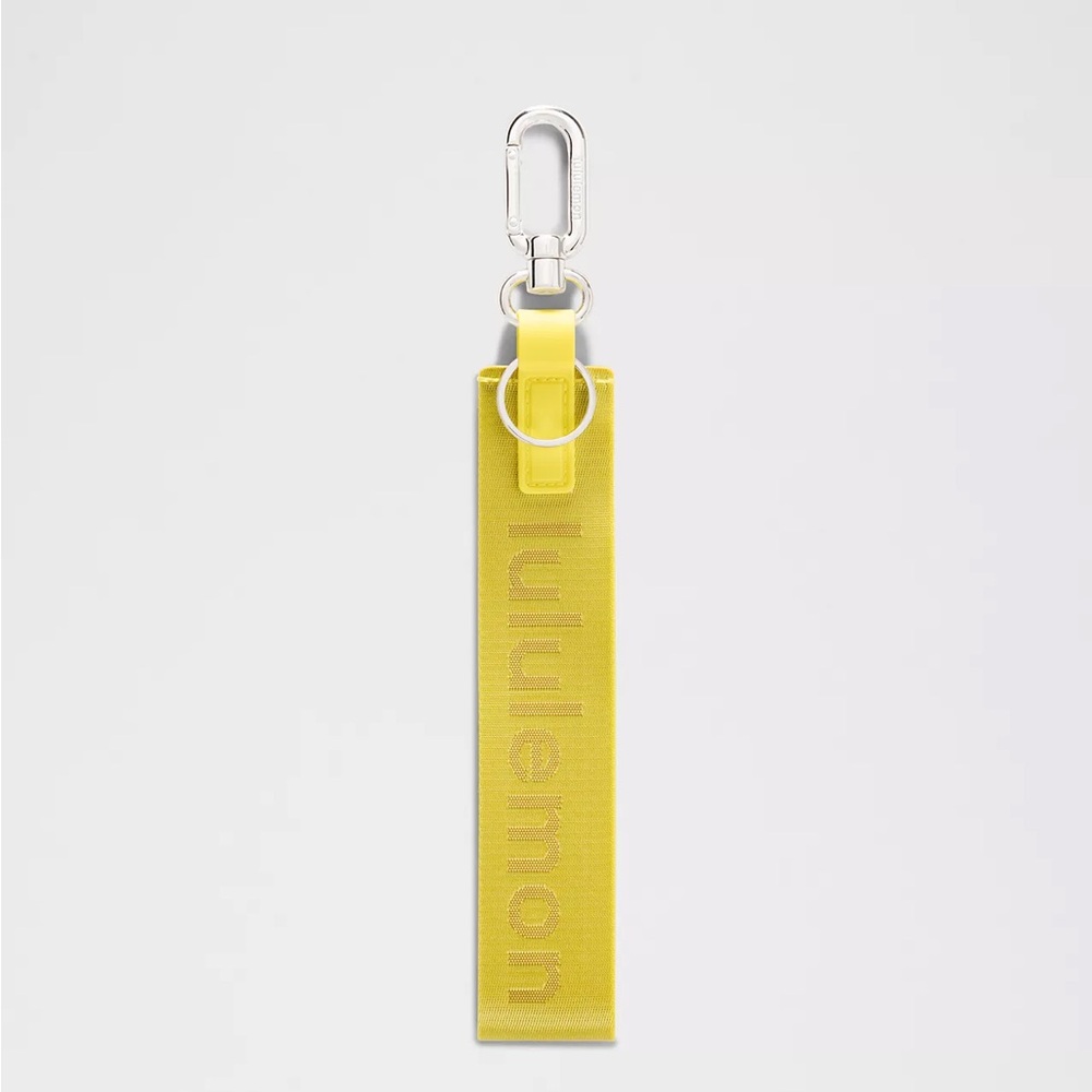 Lululemon Never Lost Keychain- Daisy Glow/Melrose Tan